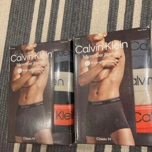 Lot of 2 Calvin Klein Boxer Briefs Size 2XL